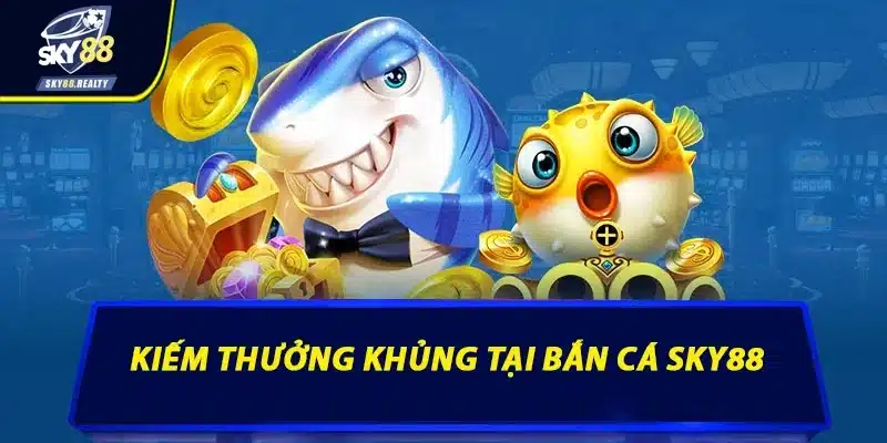 Kiếm thưởng khủng tại bắn cá Sky88